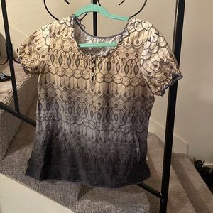 Xs healing hands scrub top